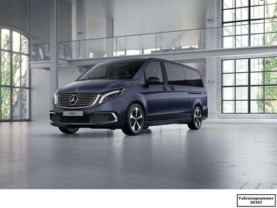 Blau Gebraucht 2024 Mercedes EQV300 Avantgarde Van / Kleinbus | 49.599 € (Fairer Preis)