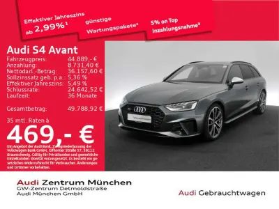Gebraucht Audi S4 Design 341 PS (250 kW) 2022 Daytonagrau perleffekt Kombi