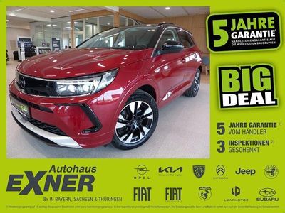 Gebraucht Opel Grandland X Elegance 224 PS (164 kW) 2023 Rubin rot/dach und spiegel schwarz SUV