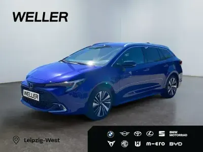 Neu Toyota Corolla Hybrid 196 PS (144 kW) 2026 Blau Kombi