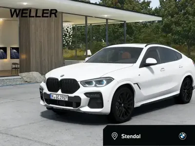 Usata BMW X6 M50 Shadowline 530 CV (389 kW) 2021 Bianco SUV