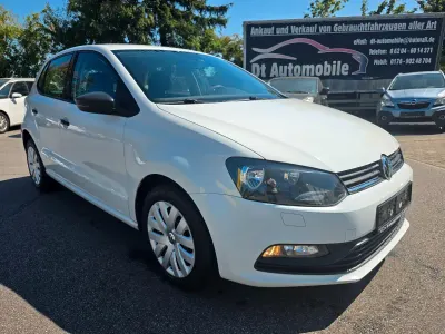 Gebraucht VW Polo Trendline 75 PS (55 kW) 2015 Weiß Kleinwagen