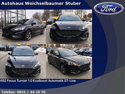 Gebraucht Ford Focus ST-Line 125 PS (91 kW) 2019 Schwarz Kombi