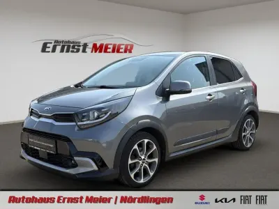 Gebraucht Kia Picanto X-Line 101 PS (74 kW) 2021 Astro grey m Kleinwagen