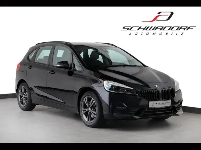 Gebraucht BMW 220 Active Tourer Sport Line 192 PS (141 kW) 2019 Schwarz Van / Kleinbus