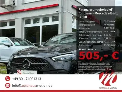 Gebraucht Mercedes C300 Sport 265 PS (194 kW) 2023 Obsidianschwarz  metalliclack Limousine