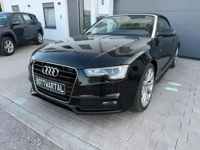 Gebraucht Audi A5 Cabriolet S-Line 190 PS (139 kW) 2016 Schwarz Cabrio