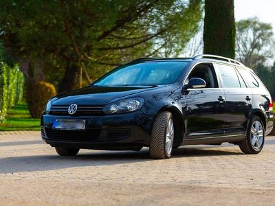 Gebraucht VW Golf VI Comfortline 105 PS (77 kW) 2010 Schwarz Kleinwagen