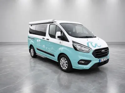 Gebraucht Ford Transit Custom Nugget 185 PS (136 kW) 2022 Weiß Van / Kleinbus
