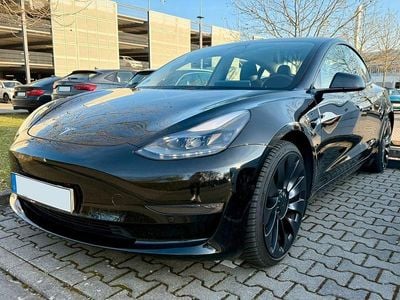 Gebraucht Tesla Model 3 Performance 377 kW (513 PS) 2021 Schwarz Limousine