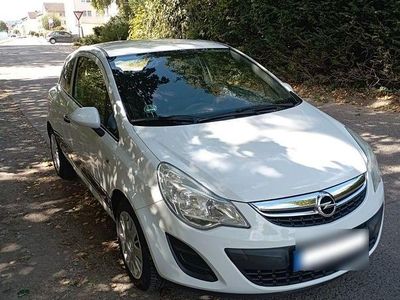 Gebraucht Opel Corsa 69 PS (50 kW) 2011 Weiß Kleinwagen