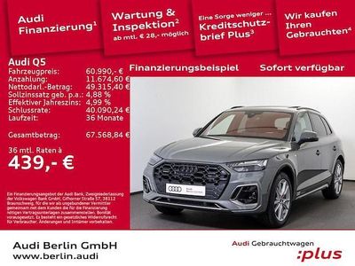 Gebraucht Audi Q5 S-Line 367 PS (269 kW) 2025 Chronosgrau metallic SUV