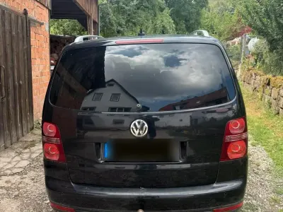 Gebraucht VW Touran 140 PS (102 kW) 2007 Schwarz Van / Kleinbus