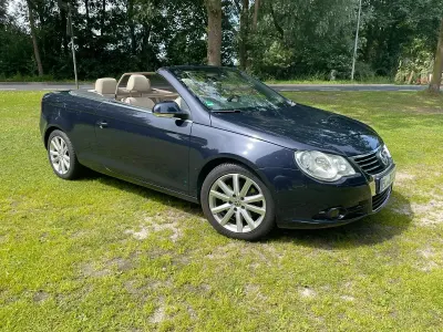 Gebraucht VW Eos R 250 PS (183 kW) 2006 Blau Cabrio