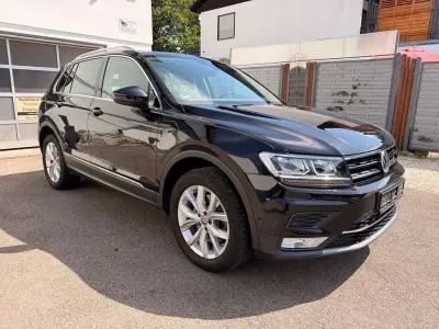 Gebraucht VW Tiguan Highline 190 PS (139 kW) 2017 Schwarz SUV