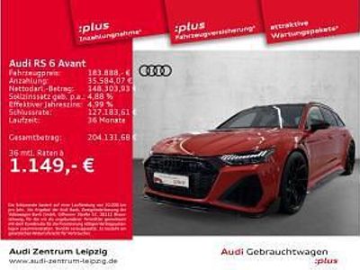 Gebraucht Audi RS6 Ambiente 760 PS (558 kW) 2024 Rot (tangorot metallic) Kombi