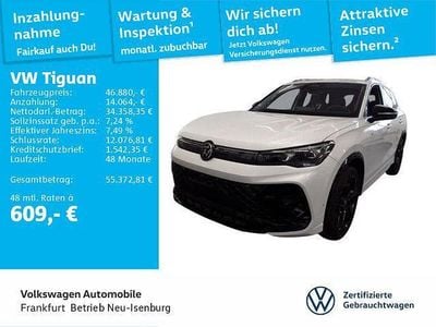 Gebraucht VW Tiguan R-line 193 PS (141 kW) 2025 Oryxweiß perlmutteffekt (metallic) SUV