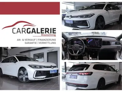 Gebraucht VW Passat R-line 150 PS (110 kW) 2024 Oryxweiß perlmutteffekt Kombi