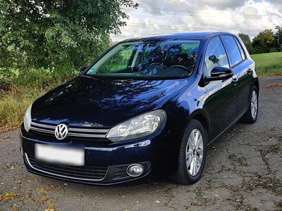 Gebraucht VW Golf VI Style 86 PS (63 kW) 2011 Blau Kleinwagen