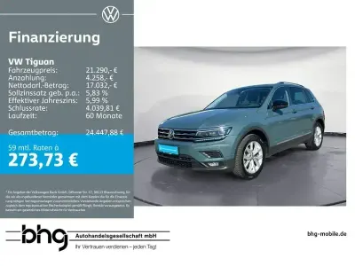 Używany VW Tiguan IQ Drive 131 KM (96 kW) 2020 Niebieski SUV