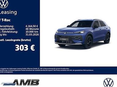 Neu VW T-Roc Style 116 PS (85 kW) 2025 Blau SUV
