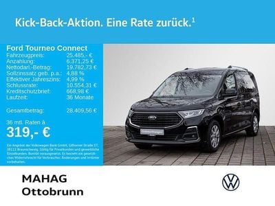 Gebraucht Ford Tourneo Connect Titanium 114 PS (83 kW) 2023 Schwarz Van / Kleinbus