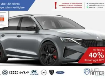 Neu Skoda Octavia RS 265 PS (194 kW) 2026 Grau Kombi
