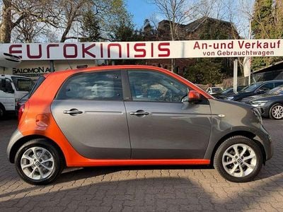 Gebraucht Smart ForFour Passion 90 PS (66 kW) 2017 Graphite grey  lava orange Kleinwagen
