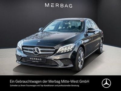 Schwarz Gebraucht 2020 Mercedes C300e Limousine | 28.930 € (Fairer Preis)