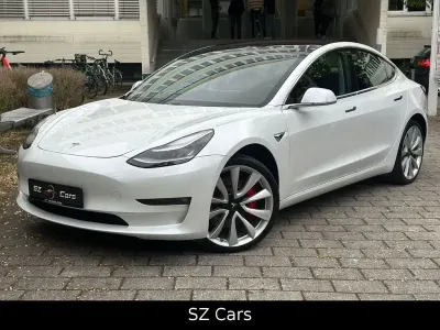 Occasion Tesla Model 3 Performance 377 kW (513 PK) 2019 Wit Sedan
