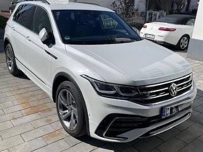Gebraucht VW Tiguan R-line 150 PS (110 kW) 2021 Weiß SUV