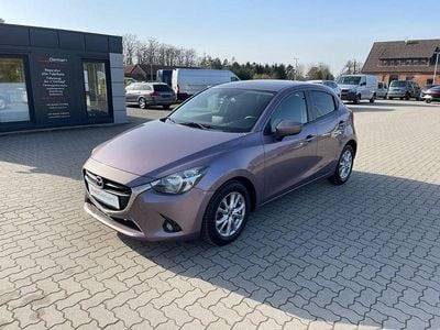 Gebraucht Mazda 2 Exclusive-Line 90 PS (66 kW) 2015 Violett metallic Limousine