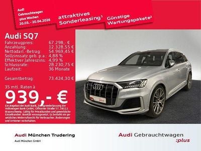Gebraucht Audi SQ7 Sport 435 PS (319 kW) 2020 Silber SUV