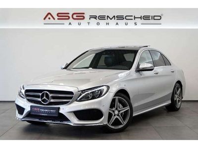 gebraucht Mercedes C200 BT d AMG Line *Leder *Pano *Navi *LED*