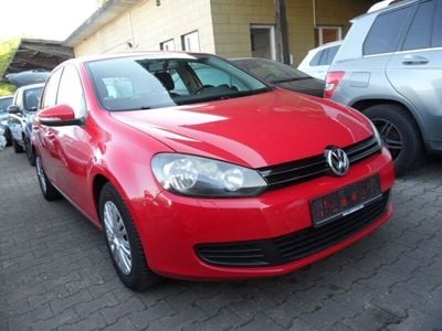 Gebraucht VW Golf VI Comfortline 122 PS (89 kW) 2009 Rot Kleinwagen