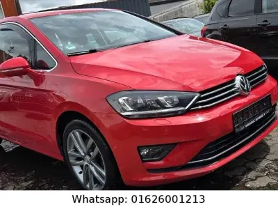 Second-hand VW Golf VII Highline 150 CP (110 kW) 2014 Roșu Berlinǎ