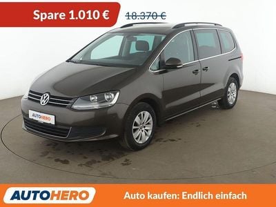 Usata VW Sharan Comfortline 150 CV (110 kW) 2015 Marrone Monovolume