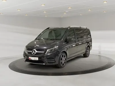 Second-hand Mercedes V300 AMG line 237 CP (174 kW) 2022 Gri Monovolum
