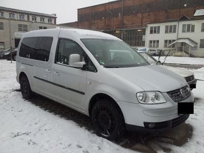 Gebraucht VW Caddy Maxi Life Life 102 PS (75 kW) 2008 Silber metallic Van / Kleinbus