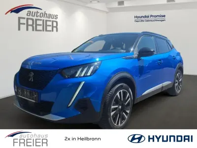 Second-hand Peugeot e-2008 GT 100 kW (136 CP) 2023 Albastru SUV