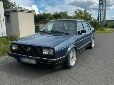 Gebraucht VW Jetta 90 PS (66 kW) 1986 Blau Limousine