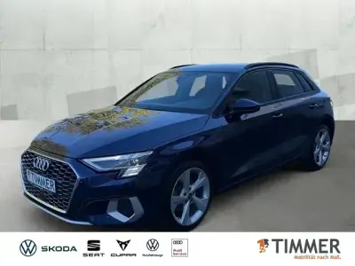 Brugt Audi A3 Advanced Plus 150 HK (110 kW) 2021 Blå Sedan