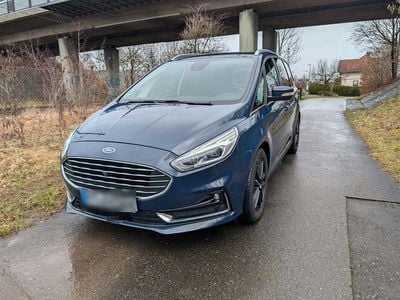 Begagnad Ford Galaxy Titanium 150 HK (110 kW) 2020 Blå Minibuss