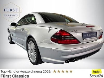 Gebraucht Mercedes SL55 AMG AMG 500 PS (367 kW) 2002 Brillant silber Cabrio