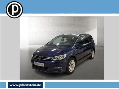 Occasion VW Touran Highline 150 PK (110 kW) 2022 Blauw MPV