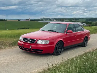 Gebraucht Audi S6 290 PS (213 kW) 1994 Rot Limousine