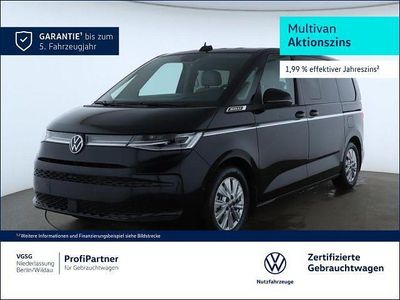 Second-hand VW Multivan Style 150 CP (110 kW) 2025 Negru Monovolum