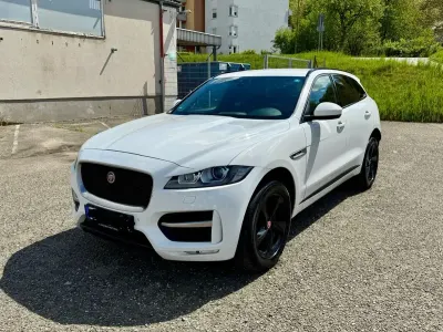 Gebraucht Jaguar F-Pace R-Sport 250 PS (183 kW) 2019 Weiß SUV