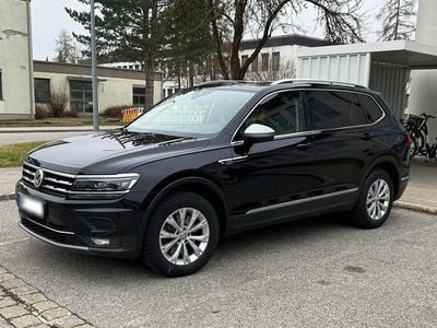 Gebraucht VW Tiguan Allspace Highline 190 PS (139 kW) 2020 Schwarz SUV