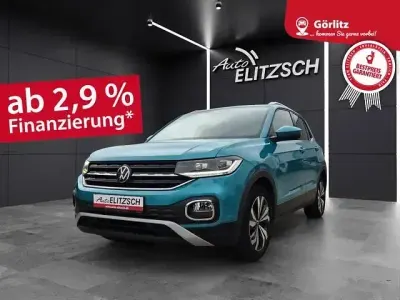 Używany VW T-Cross Style 110 KM (80 kW) 2021 Niebieski SUV